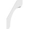 Ekena Millwork 3 1/2-in. W x 10-in. D x 18-in. H Legacy Architectural Grade PVC Knee Brace BRCP035X10X18LEC - alternate 2